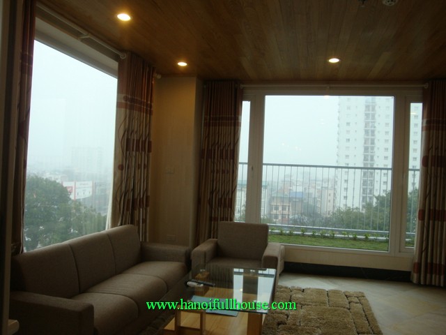 Very luxury duplex serviced apartment for rent in Lang Ha street, Dong Da dist, Ha Noi, Viet Nam